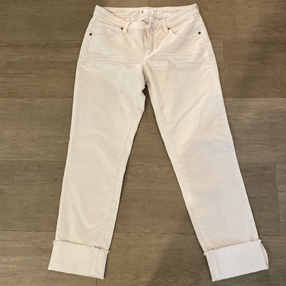 NWOT Carve designs corduroy straight leg